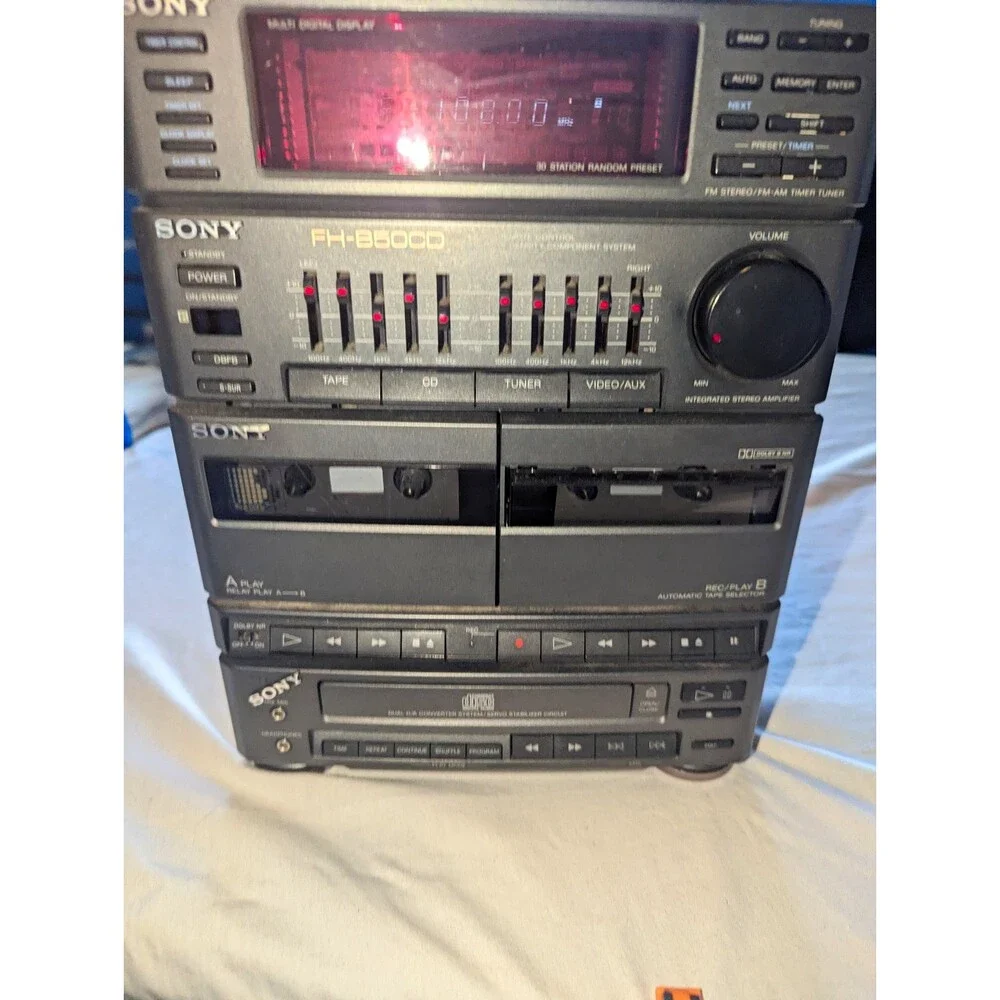 Sony FH-B50CD Compact Shelf Stereo Without Speaks (Read The Description!)